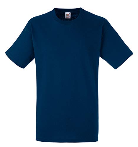 Fruit of The LoomHerren T-Shirt Blau Navy von Fruit of the Loom