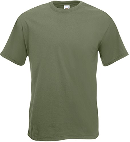 Fruit of the LoomHerren T-Shirt Grün Classic Olive von Fruit of the Loom