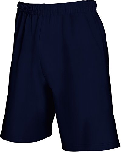 Fruit of the Loom Herren Lightweight Shorts, Blau (Deep Navy 202), W32 (Herstellergröße: M) von Fruit of the Loom