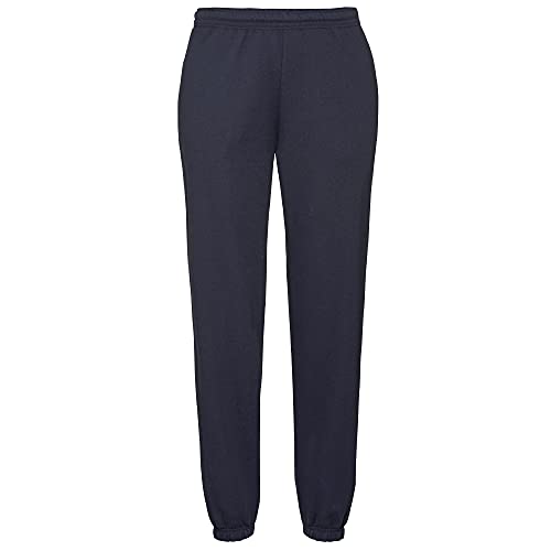 Fruit of the Loom Herren Jogger Hose Normaler Bund , Blau (Deep Navy Az) - XXL von Fruit of the Loom