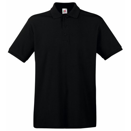 Fruit of the Loom Heavy Polo Shirt, Schwarz, Gr.M Fruit of the Loom Heavy Polo Shirt, Schwarz, Gr.M von Fruit of the Loom