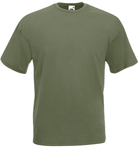 Fruit of the Loom Herren T-Shirt grün Classic Olive X-Large von Fruit of the Loom