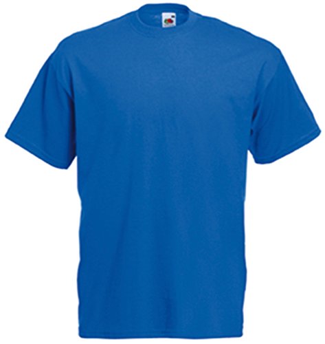 Fruite of the Loom Valueweight T-Shirt, vers. Farben XL,Royal Blau Fruite of the Loom Valueweight T-Shirt, vers. Farben XL,Royal Blau von Fruit of the Loom