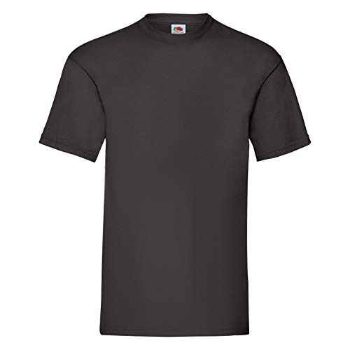 Fruit of the Loom Herren T-Shirt schwarz schwarz X-Large von Fruit of the Loom