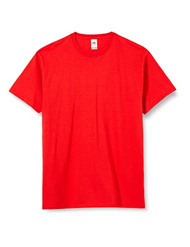 KINDER T-SHIRT FRUIT OF THE LOOM VALUE 128 140 152 164 116,Rot von Fruit of the Loom