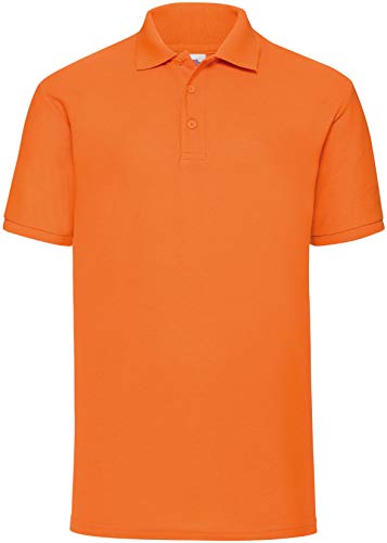 Fruit of the Loom Polo-Shirt * 65/35 Polo XL * Orange Orange,XL von Fruit of the Loom