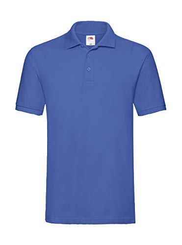 Fruit of the Loom Premium Polo S M L XL XXL 3XL auch Farbsets Royal XXL von Fruit of the Loom