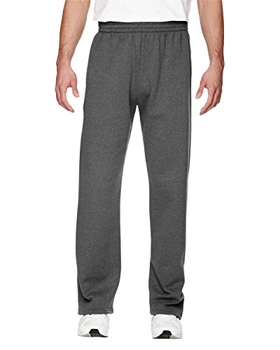 SF74R FL SF74R 7.2 OZ SFTSPN SWTPANT Charcoal Heather S von Fruit of the Loom