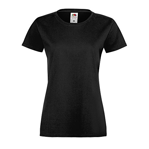SSFJR FL SFJR 4.7 OZ SFTSPN JR CREW BLACK XL von Fruit of the Loom
