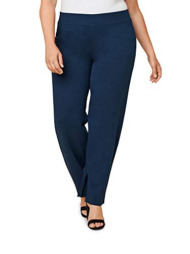 Seek No Further by Fruit of the Loom Damen Trouser Dress Pants Anzughose, Navy Nights, 1X von Fruit of the Loom