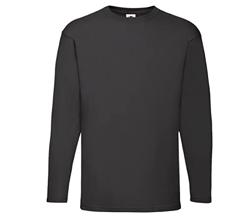 Fruit of the Loom Valueweight Langarm T - Farbe: Black - Größe: XXL von Fruit of the Loom