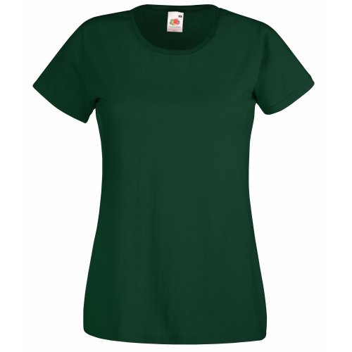 Valueweight T Lady-Fit - Farbe: Bottle Green - Größe: L von Fruit of the Loom