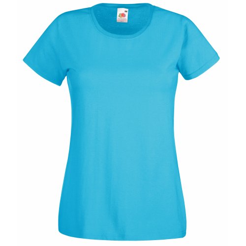 Valueweight T Lady-Fit - Farbe: Sky Blue - Größe: XL von Fruit of the Loom