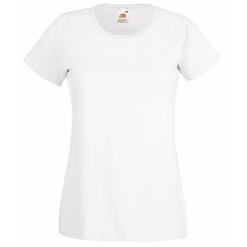 Valueweight T Lady-Fit - Farbe: White - Größe: L von Fruit of the Loom