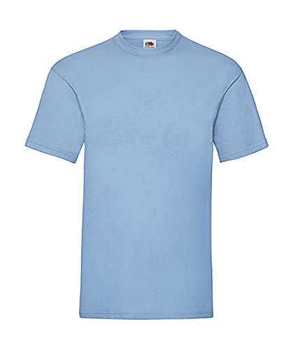 Fruit of the Loom Valueweight T-Shirt Diverse Farbsets Pastellblau S von Fruit of the Loom