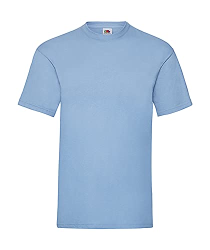 Fruit of the Loom Valueweight T-Shirt Diverse Farbsets Pastellblau XL von Fruit of the Loom