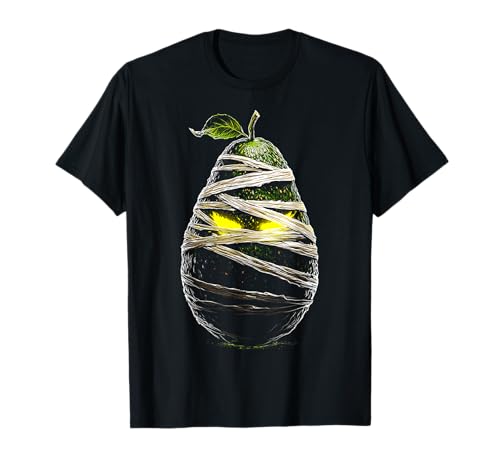 Halloween Avocado Mama Kürbis Obst Zeichnung Halloween T-Shirt von FruitTastiX