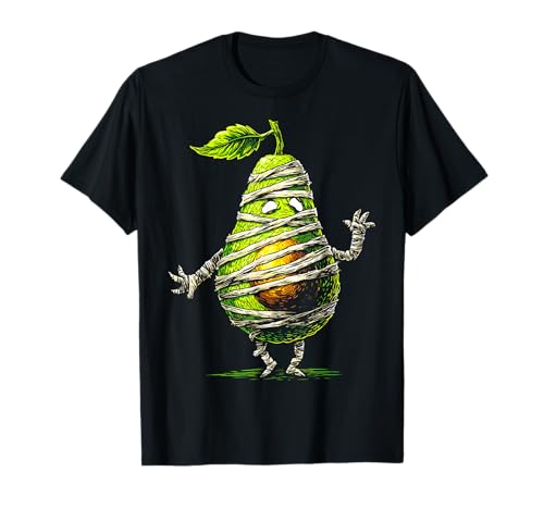 Halloween Avocado Obst Mama Illustration Halloween T-Shirt von FruitTastiX