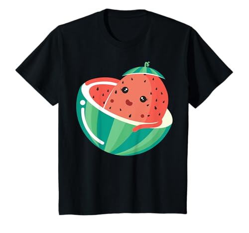 Wassermelonen-Kleidung, süßes Obst-Outfit für Kinder T-Shirt von Fruits Lover Clothes