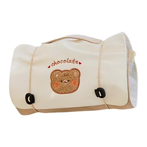 4-in-1 aufrollbare Make-up-Tasche, hängende Kosmetik-Reisetasche mit abnehmbaren Fächern, faltbarer Reise-Kulturbeutel mit Griff für Damen, kompakter und praktischer Organizer für Kosmetik von Fruusv