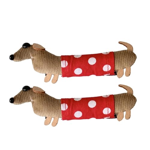 Cute Dachshund Dog Claw Hair Clip Set of 2 - Fun 10cm Hair Styling Clips for Women and Teens, Ideal Side Bangs Clip with Adorable Dachshund Design - Unique Hair Accessories for Girls and Pet Lovers" von Fruusv
