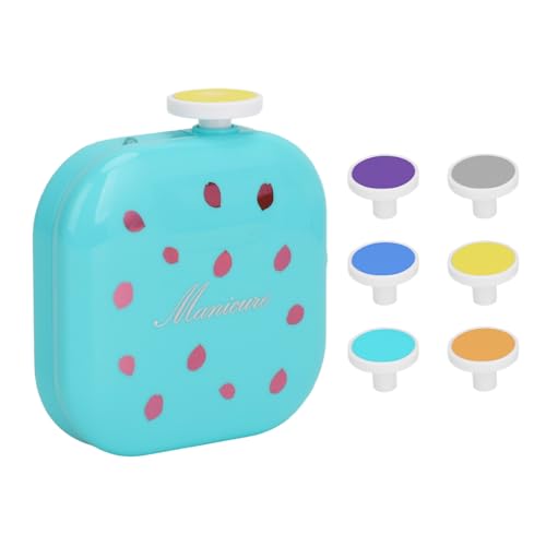 Electric Nail File Set, USB Rechargeable Toddler Nail Trimming Tool, Portable Fingernail Care Manicure Device for Travel, Salon, Baby Grooming, Home Use, 16.5x10x3.5cm von Fruusv