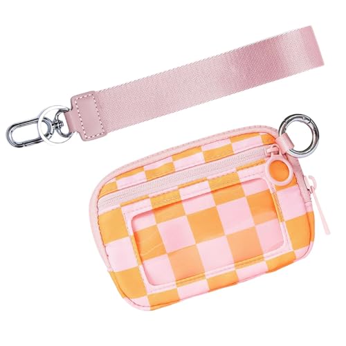 Fruusv Small Wallet Women, Credit Card Holder, Wristlet Wallet Women, Coin Pocket Wallet, ID Window Wallet, Waterproof Wallet Women, Compact Wallets for Women with Wristlet von Fruusv