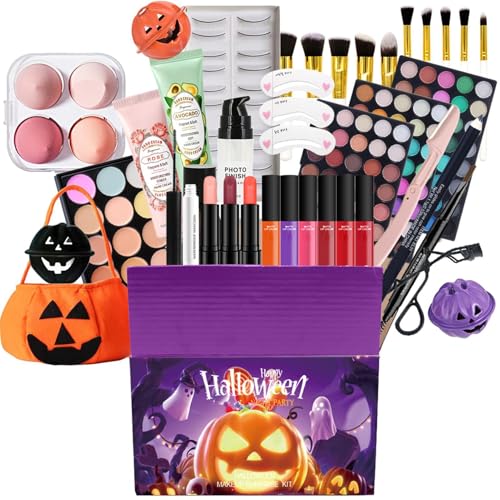 Lidschatten-Palette, Foundation-Make-up-Set, Make-up-Pin-Set, Professionelles Make-up-Set, Komplettes Make-up-Set Für Make-up, Lidschatten-Palette, Foundation-Make-up-Pinsel Für Professionelle Mädchen von Fruusv