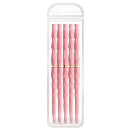 Liner Pinsel Nägel Gel Feine Spitze Pinsel Set 5 Stück Präzision Detailing Pinsel French Tip Tool Nails Tech Supplies für Frauen Mädchen Zuhause Salon Verwendung von Fruusv