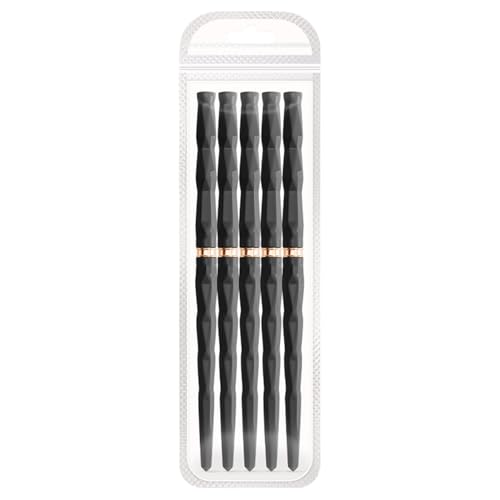 Liner Pinsel Nägel Gel Feine Spitze Pinsel Set 5 Stück Präzision Detailing Pinsel French Tip Tool Nails Tech Supplies für Frauen Mädchen Zuhause Salon Verwendung von Fruusv
