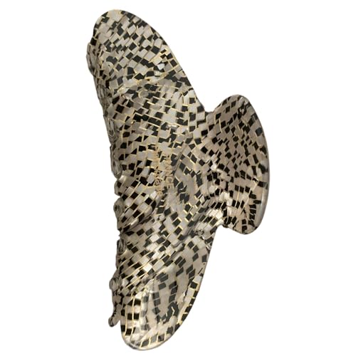 Schildkröte Klaue Clip Französische Haarspange Kiefer Haarspangen Rutschfeste Haarnadel Starke Haarspangen Zelluloseacetat Clips 4,1 Zoll Clips Damen Haarspange Haar Halten Haarspangen Stilvolle von Fruusv