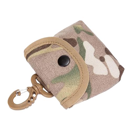 Small Coin Purse Keychain, Portable Money Pouch Bag, Waterproof Outdoor Pack, Compact Sports Wallet, Lightweight Camping Accessory for Travel and Leisure Use von Fruusv