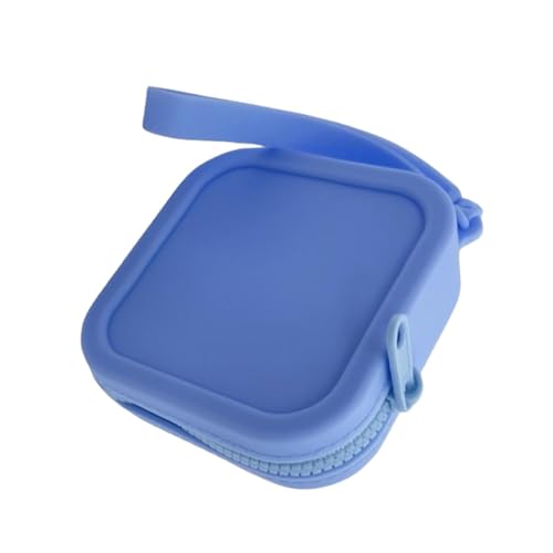 Small Makeup Coin Purse, Square Change Wallet, Material Silicone, Compact Wallet for Credit Cards, Keys, Lipstick, 1 Pack, Everyday Use, Travel, Shopping von Fruusv