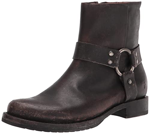 Frye Damen Veronica Harness Short Ankle Boot, Schwarz (schwarz), 38 EU von FRYE