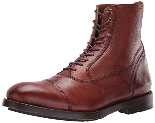 Frye Herren Bowery Bal Lace Up modischer Stiefel, Cognac, 41 EU von FRYE