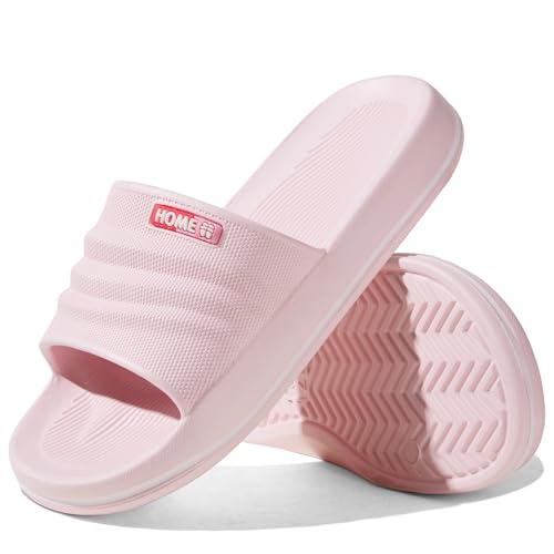 Frykun Herren Badeschuhe Komfort Dusche Hausschuhe Indoor Home Beach rutschfeste Sandalen, Pink, 5-5.5 Narrow Women/4-4.5 Narrow Men Frykun Herren Badeschuhe Komfort Dusche Hausschuhe Indoor Home Beach rutschfeste Sandalen, Pink, 5-5.5 Narrow Women/4-4.5 Narrow Men von Frykun