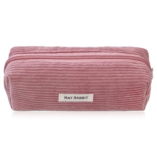 Fsahiuf Mäppchen Federmäppchen Rosa Federtasche Stiftetasche Stiftemappe Pencil Case für Mädchen Teenager von Fsahiuf