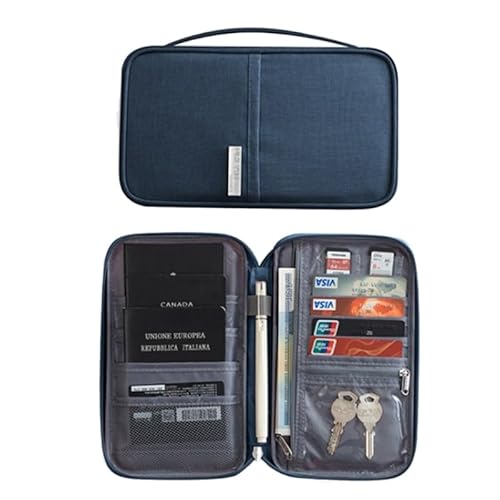 Reisepass Brieftasche Pass Abdeckung Multi Slot Reisepass wasserdichte Reise Dokument Veranstalter Tasche Für Frauen von FuBESk