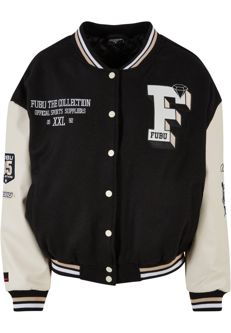 Fubu Anorak "Fubu Damen FW231-017-1 FUBU College Varsity Jacket" 1 Stk. tlg. ohne Kapuze von Fubu