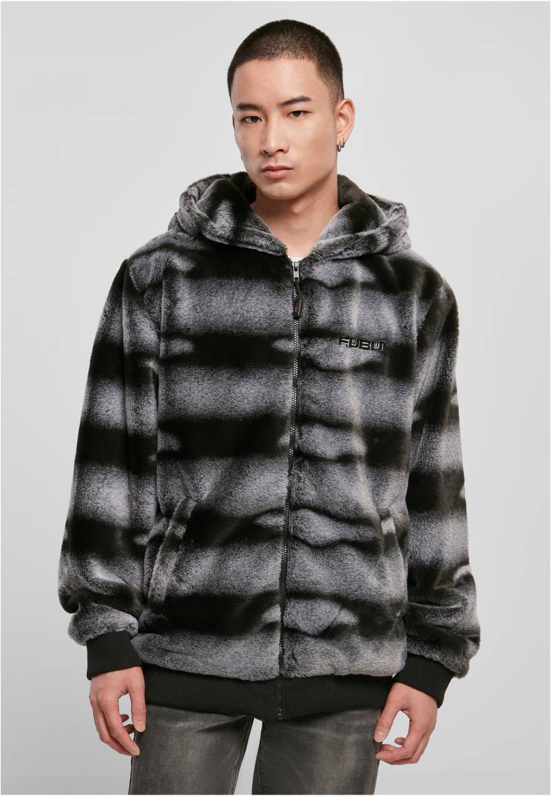 Fubu Anorak "Fubu Herren FM224-041-1 Corporate Fur Jacket" 1 Stk. tlg. mit Kapuze von Fubu