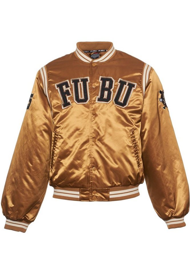 Fubu Collegejacke Fubu Herren FM233-001-1 FUBU College Satin Varsity Jacket (1-St) von Fubu