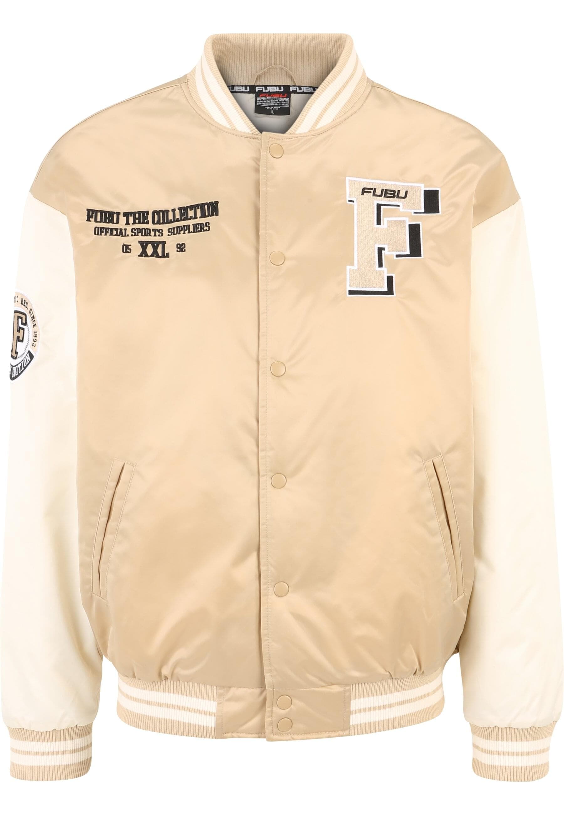 Fubu Collegejacke "Fubu Herren FM231-003-2 FUBU College Shiny Varsity Jacket" 1 Stk. tlg. ohne Kapuze von Fubu