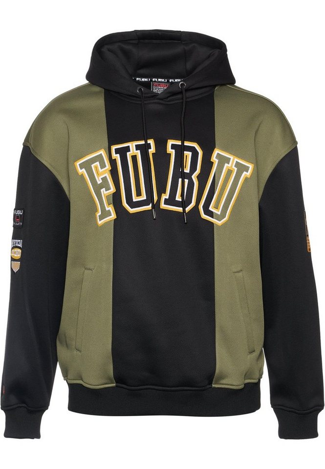 Fubu Kapuzensweatshirt Fubu Herren FM234-010-1 FUBU College Block Mesh Hoodie (1-tlg) von Fubu