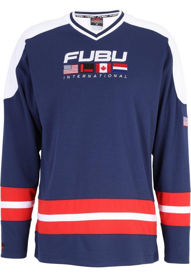 Fubu Longsleeve Fubu FBMQ22004NVY Fubu Corporate Hockey Jersey (1-tlg) von Fubu