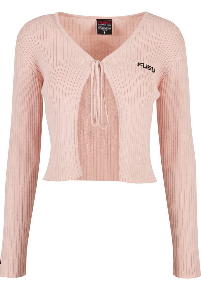 Fubu Outdoorjacke Fubu Damen FW222-016-1, Corporate Rib Knit Bolero rose (1-St) von Fubu