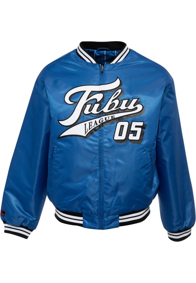 Fubu Allwetterjacke Fubu Herren FM232-006-1 FUBU Varsity Reversible Satin Jacket (1-St) von Fubu