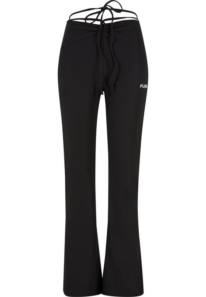 Fubu Stoffhose Fubu Damen FW221-028-1 Corporate Slit Wide Leg Pants (1-tlg) von Fubu