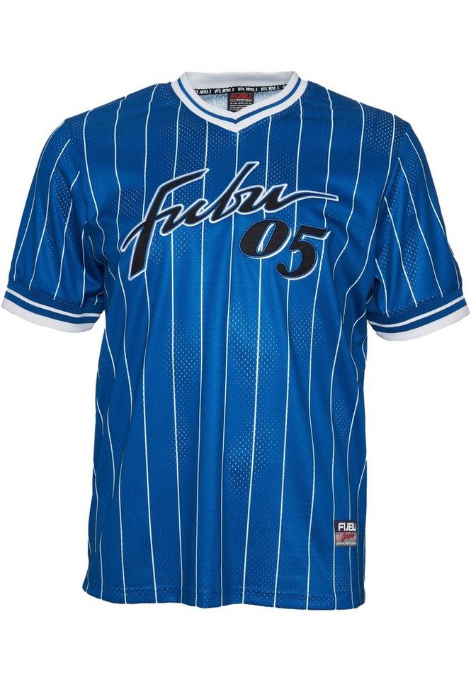 Fubu T-Shirt Herren FM232-012-2 FUBU Retro Pinstripe Jersey (1-tlg) von Fubu