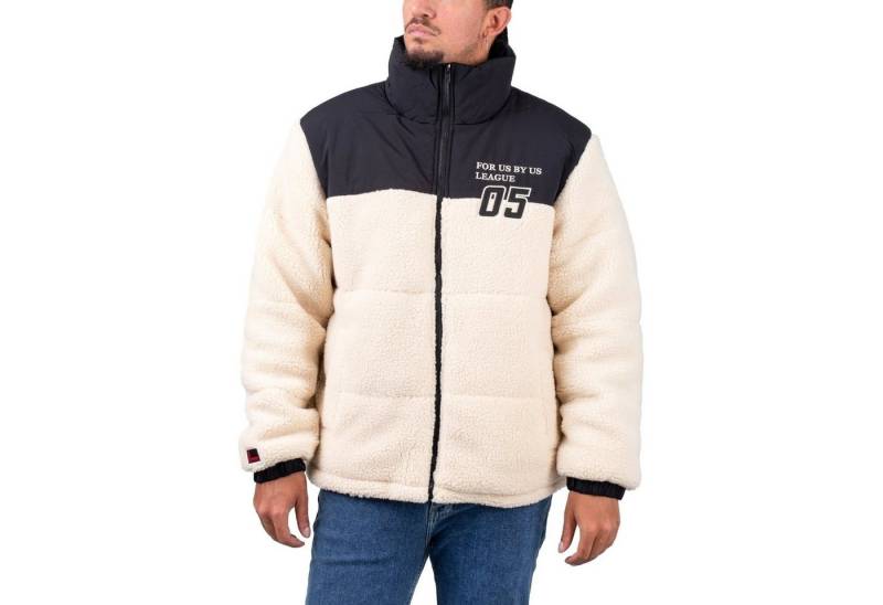 Fubu Winterjacke FUBU Varsity Teddy Puffer Jacket von Fubu