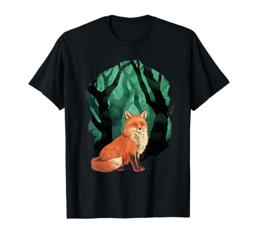 Fuchs Füchse Füchsin Naturliebhaber Natur Wald Kind Märchen T-Shirt Fuchs Füchse Füchsin Naturliebhaber Natur Wald Kind Märchen T-Shirt von Fuchs Natur Wald